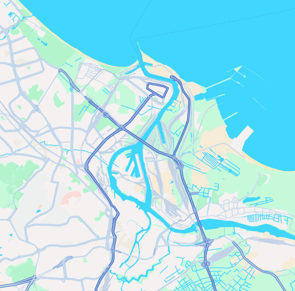 Gdansk Tour Route Map